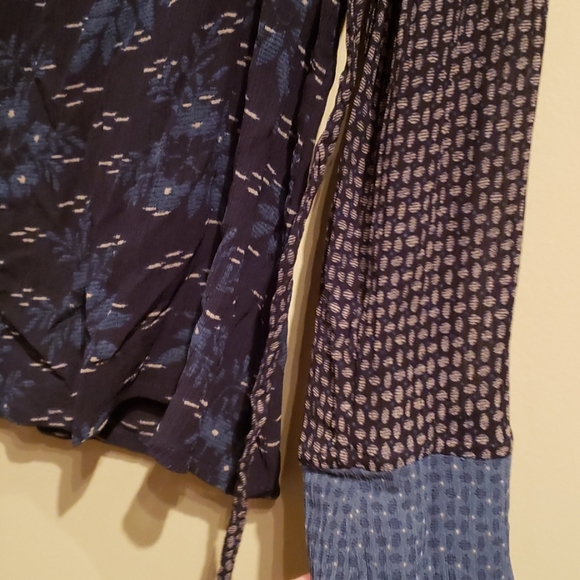 J.Jill wrap blouse top - Picture 5 of 5